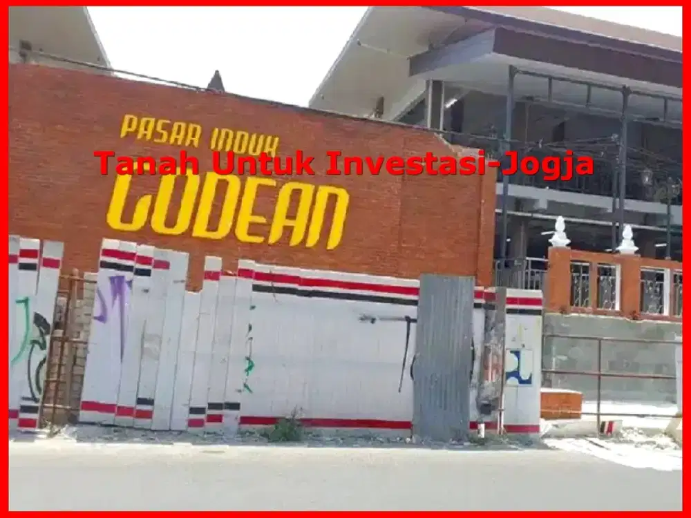 Dekat Pasar Induk Godean untuk Investasi, Siap AJB SHM