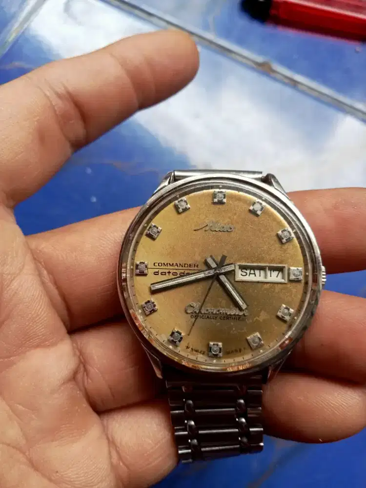 Jam tangan mido automatis lawas