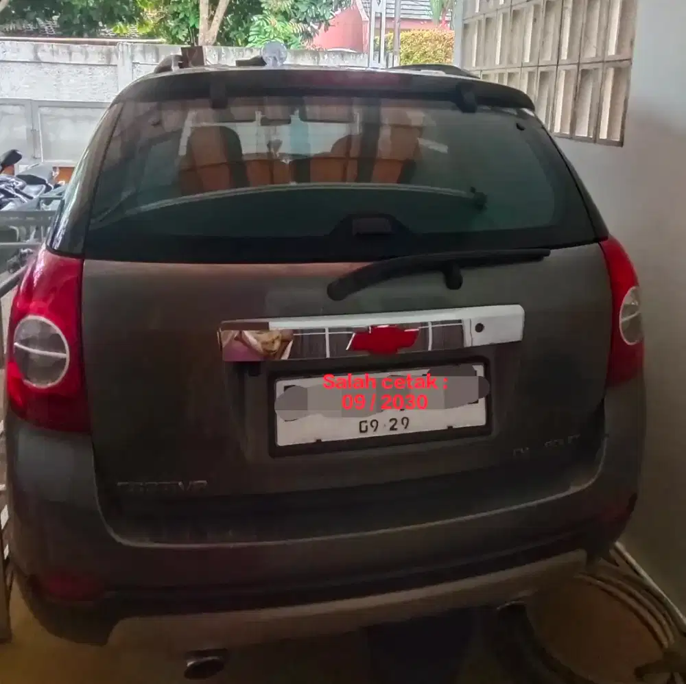 Dijual Chevrolet Captiva Pajak Panjang (Nego Halus)