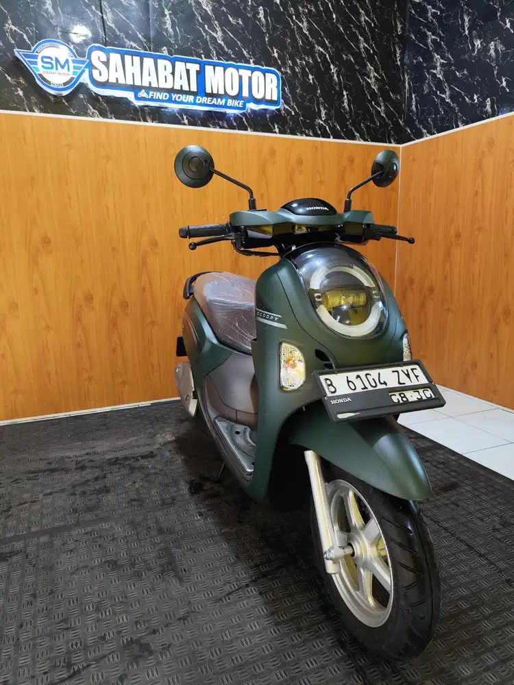 SCOOPY STYLISH KEYLESS TH 2025 SIAP PAKAI