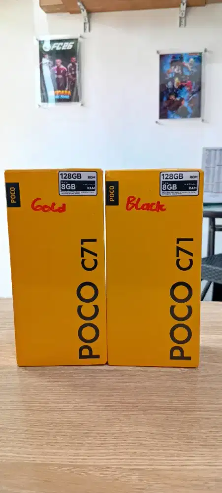 Poco C71 ram 4gb Rom 128gb