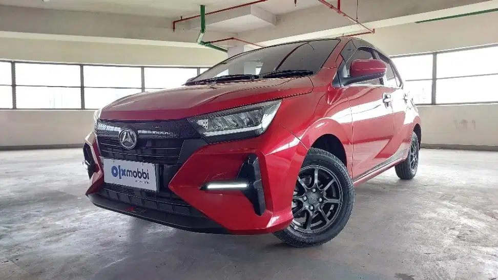 TDP 7,JT Daihatsu Ayla 1.2 R Bensin-MT Merah 2024