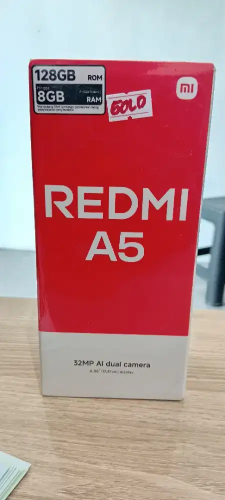 Xiaomi redmi A5 ram 4gb Rom 128gb
