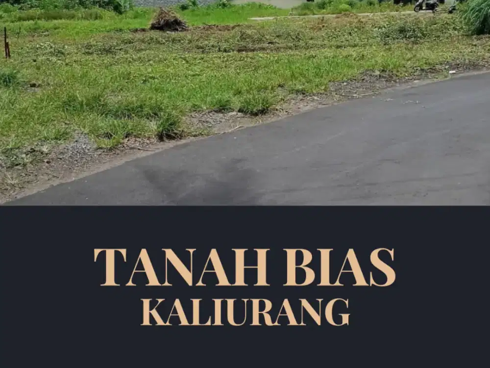 Tanah Jogja 2 Menit SD Bias Kaliurang SHM Pekarangan