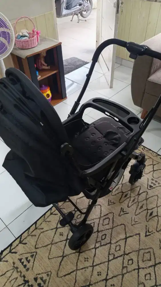 Stroller Babbydoez elloz+ black spesial