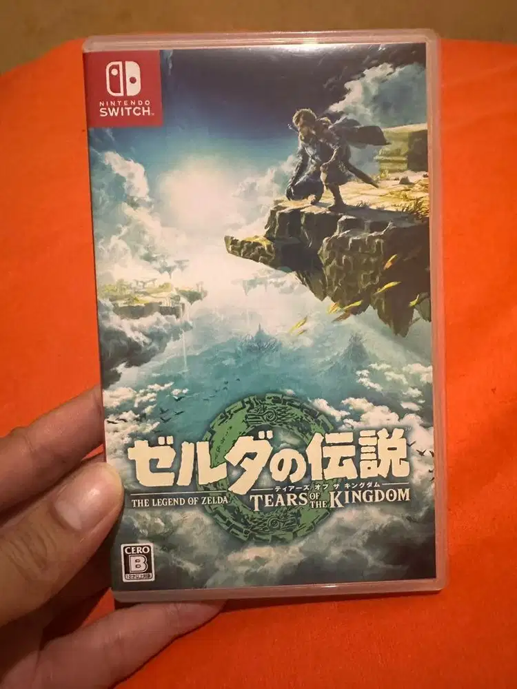 Nintendo Switch Legend of Zelda Tears of the Kingdom