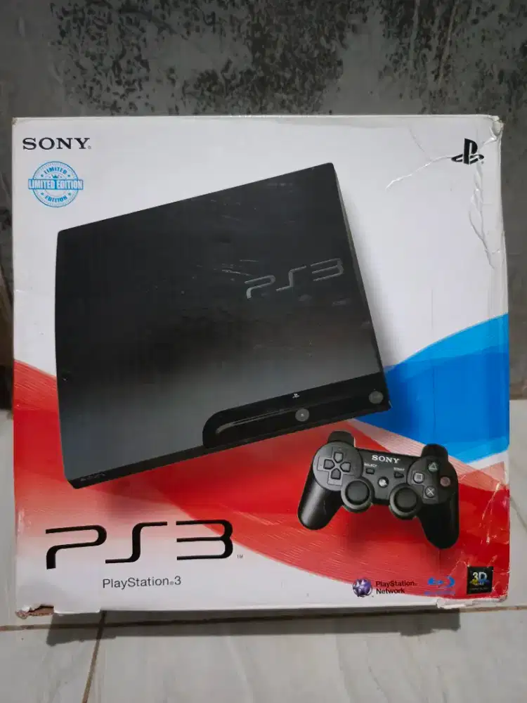 JUAL PS 3 SERI 25 MEMORY 1 TB