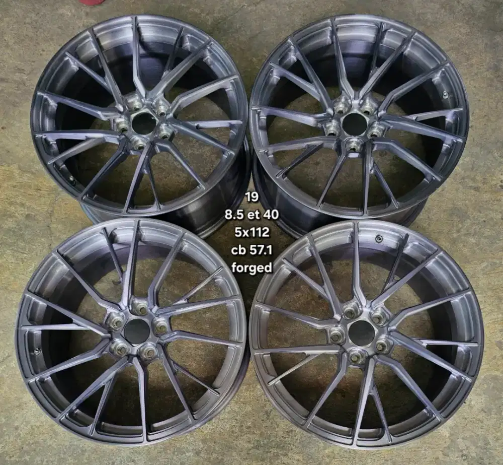 Velg ring 19 original titan forged pcd 5x112 cb 57 vw