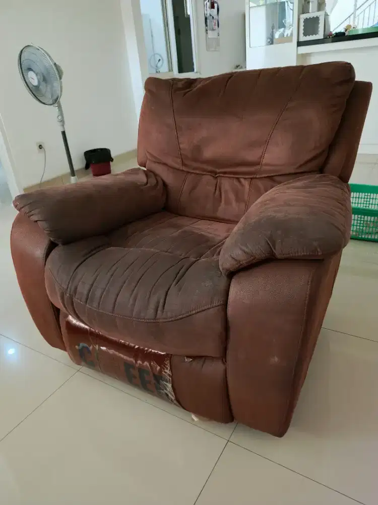 Sofa Cheers Bekas 1 Set, total 5 Sofa