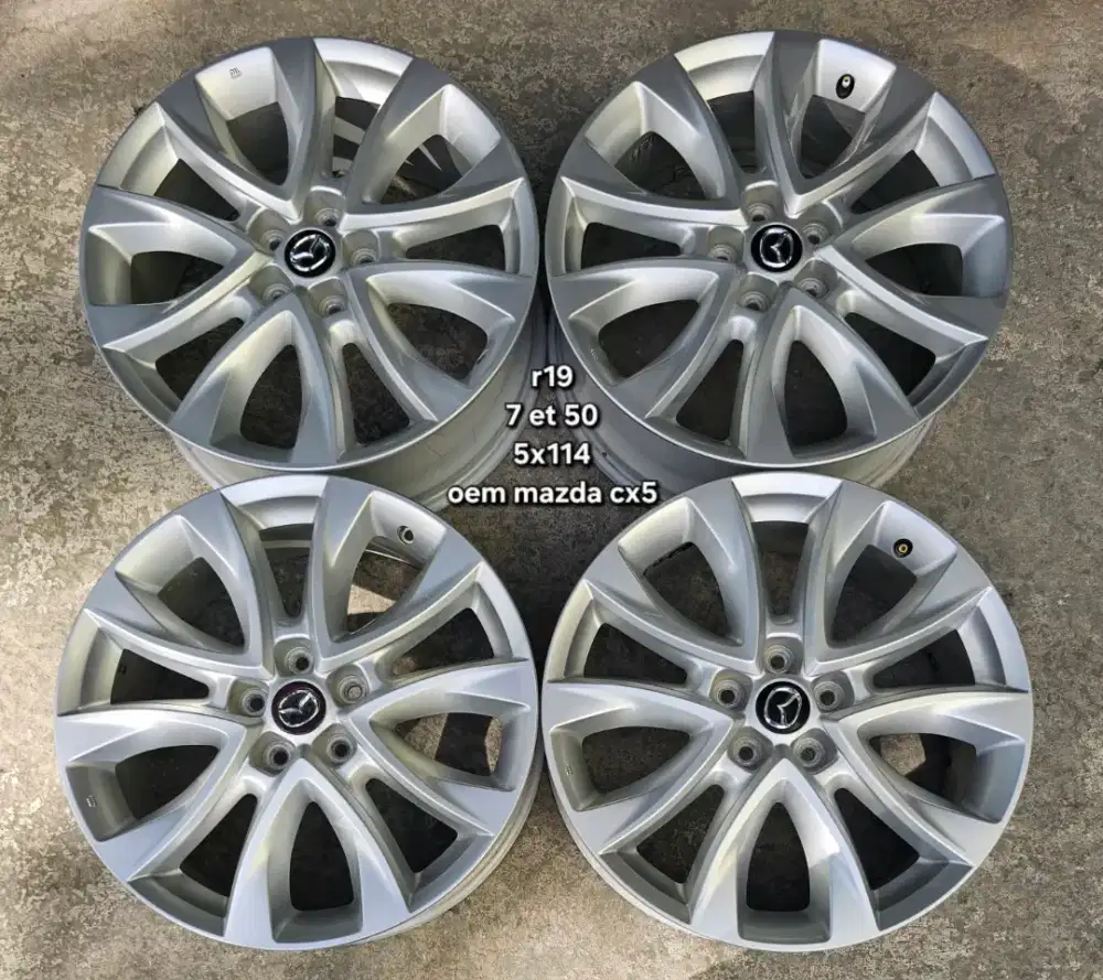Velg ring 19 original mazda cx5 pcd 5x114