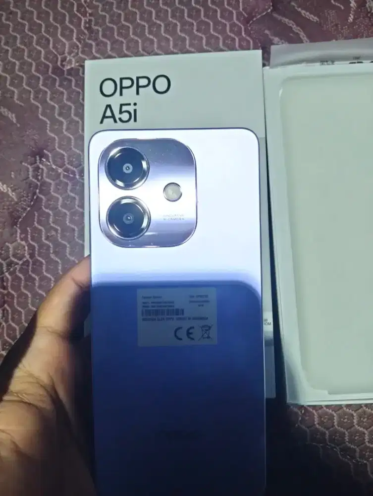 X ada yg minat Punya Oppo a5i baru buka segel belum di pake