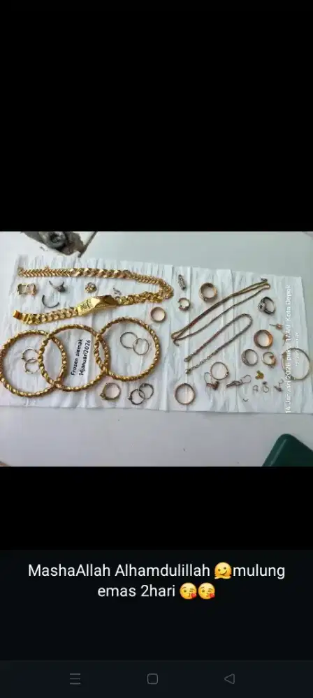 Terima jual emas dari toko lain.terima harga tinggi