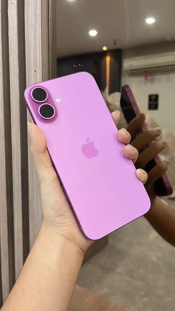 IPHONE 16 PLUS 256GB PINK EX RESMI