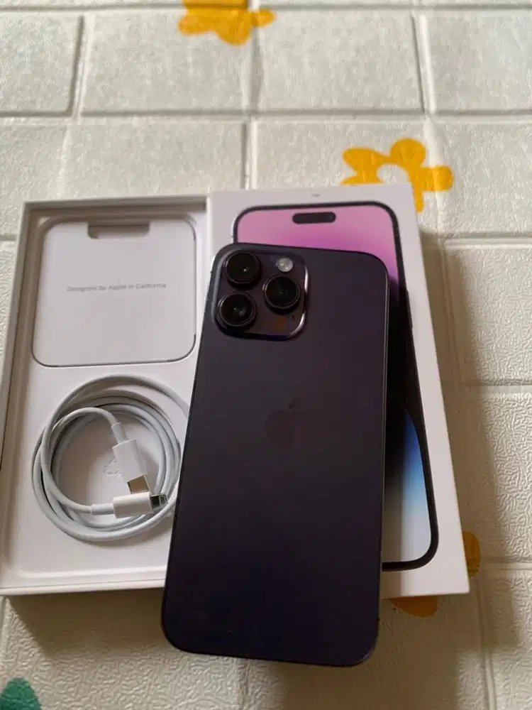 Iphone 14 promax 256gb digimap warna purple