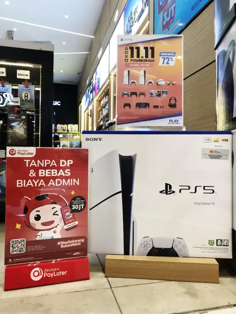 Kredit Akulaku Playstation PS 5 disc 1 TB