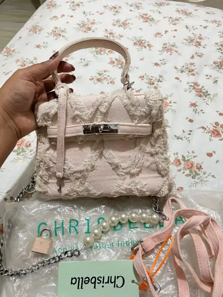 Tas Chrisbella baby pink
