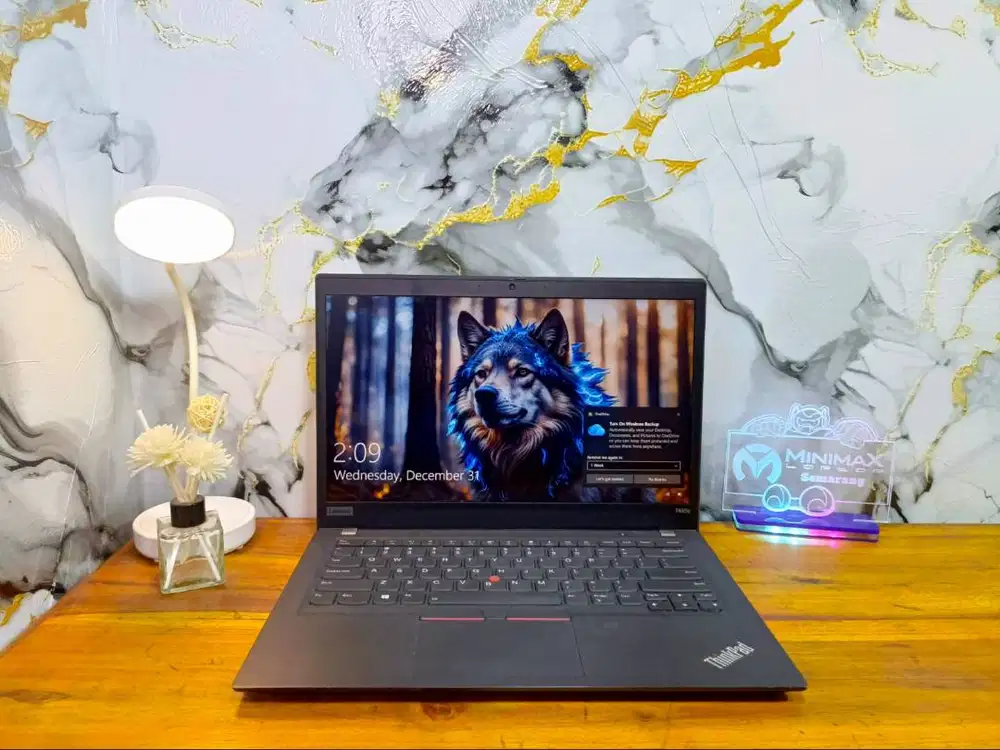 THINKPAD T495s ryzen 7 16GB Nvme 256GB slim FHD Backlight windows 10 o