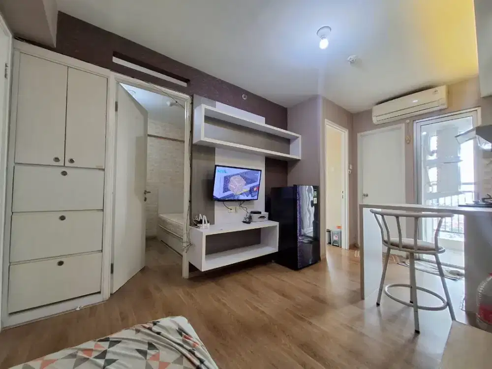 Sewa Tahunan Murah Apartemen Bassura City - Tower Geranium lt.16 - Ada Water Heater - Free IPL