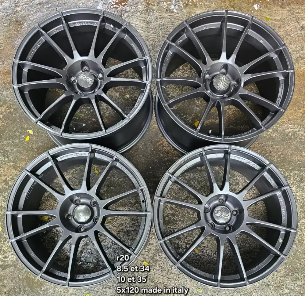 Velg bmw ring 20 original oz ultralegera hlt pcd 5x120 made italy