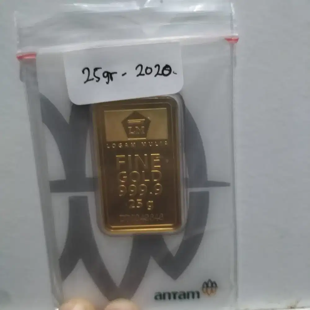 Antam 25gr 2020 non RM Mulus