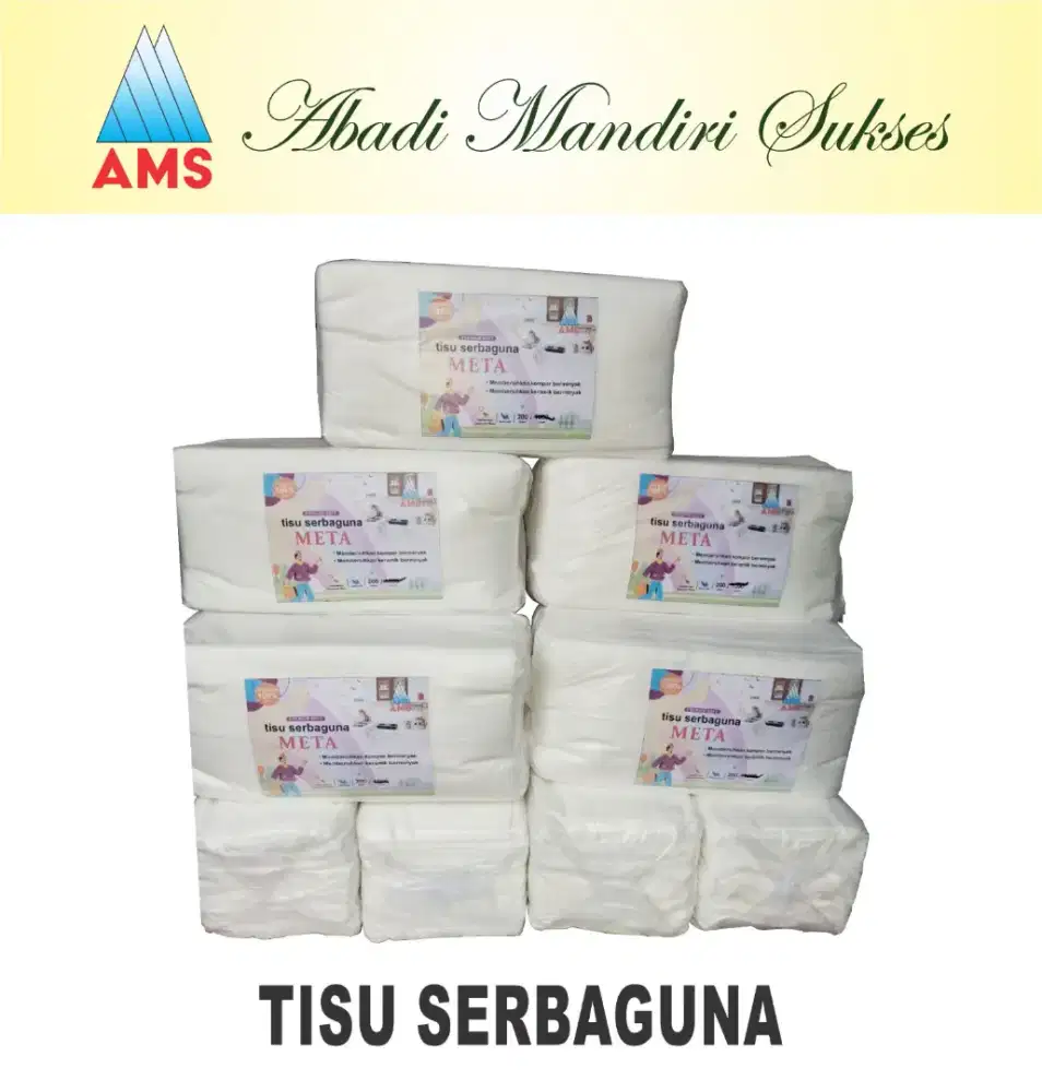 Tissue Dapur Serbaguna berat 200gr ( harga 6400 per pak )