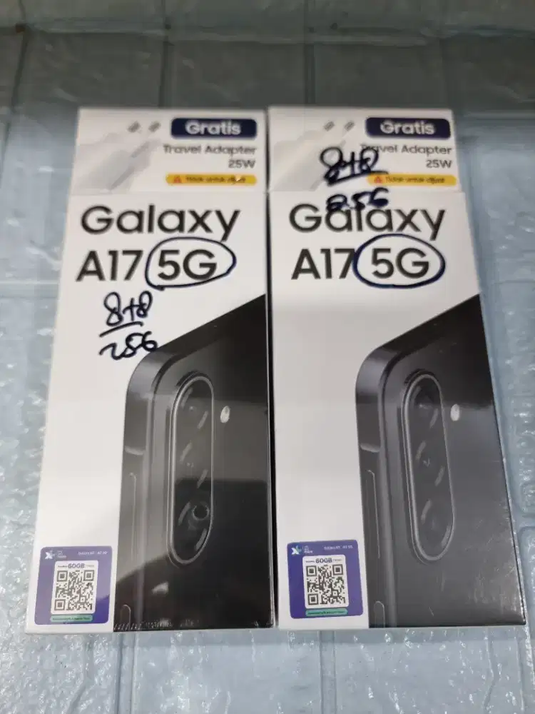 SAMSUNG A17 5G 8+8/256 BARU SEGEL GARANSI RESMI