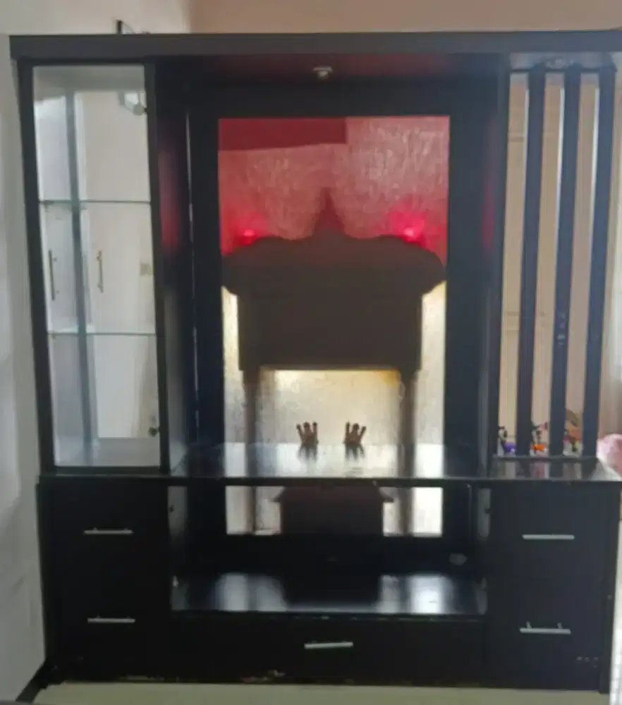 Buffet televisi 2 sisi