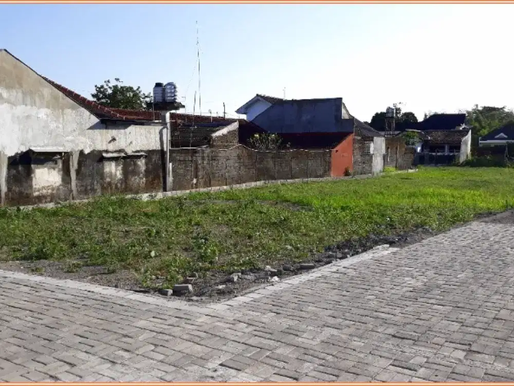 Dijual Tanah di Jl. Banteng Sleman Dekat Kampus UGM SHM Pekarangan