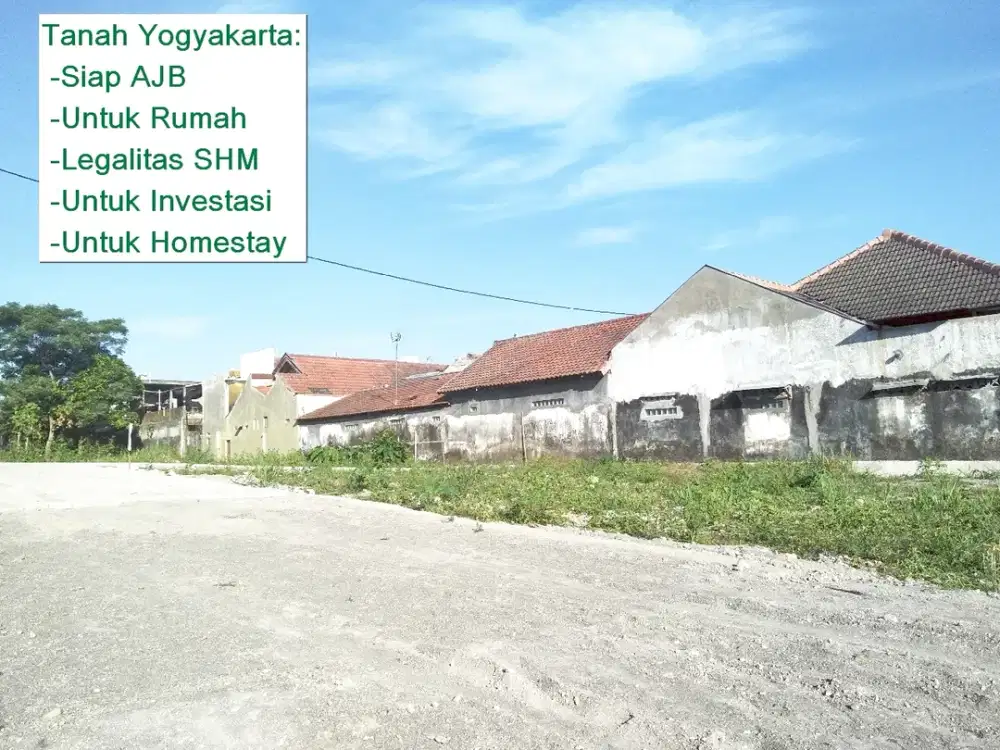 Dijual Tanah di Jl. Palagan Dekat Sekolah Al Azhar Siap Balik Nama