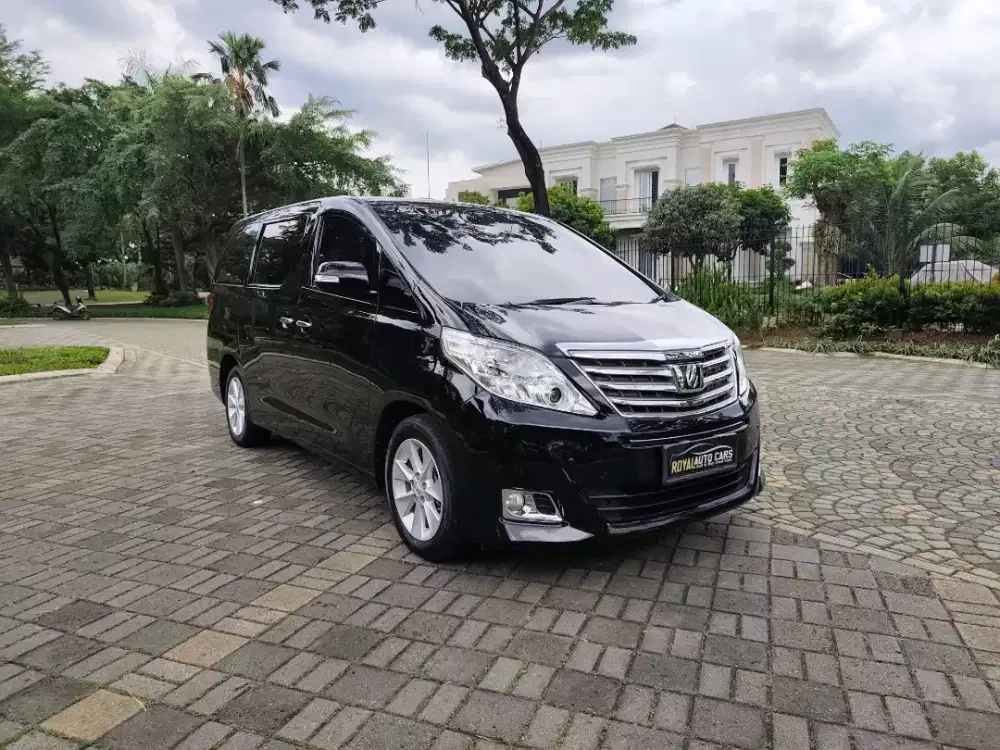 Toyota Alphard 2.4 G ATPM NIK 2014 FIRST HAND TAX ON MOBIL SIAP PAKAI