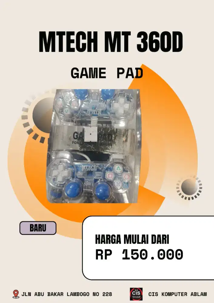 Jual Gamepad MTech MT 360D