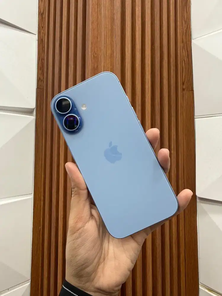 Second iPhone 17 256 gb space mist blue garansi resmi indonesia