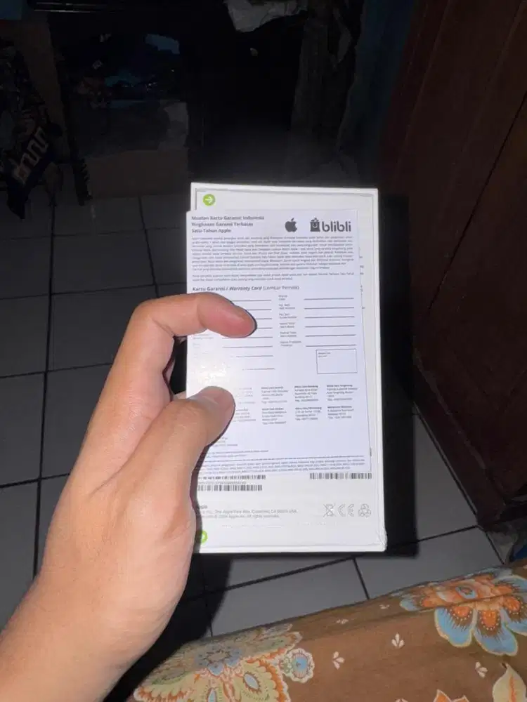 Iphone 13 midnight New segel Garansi resmi