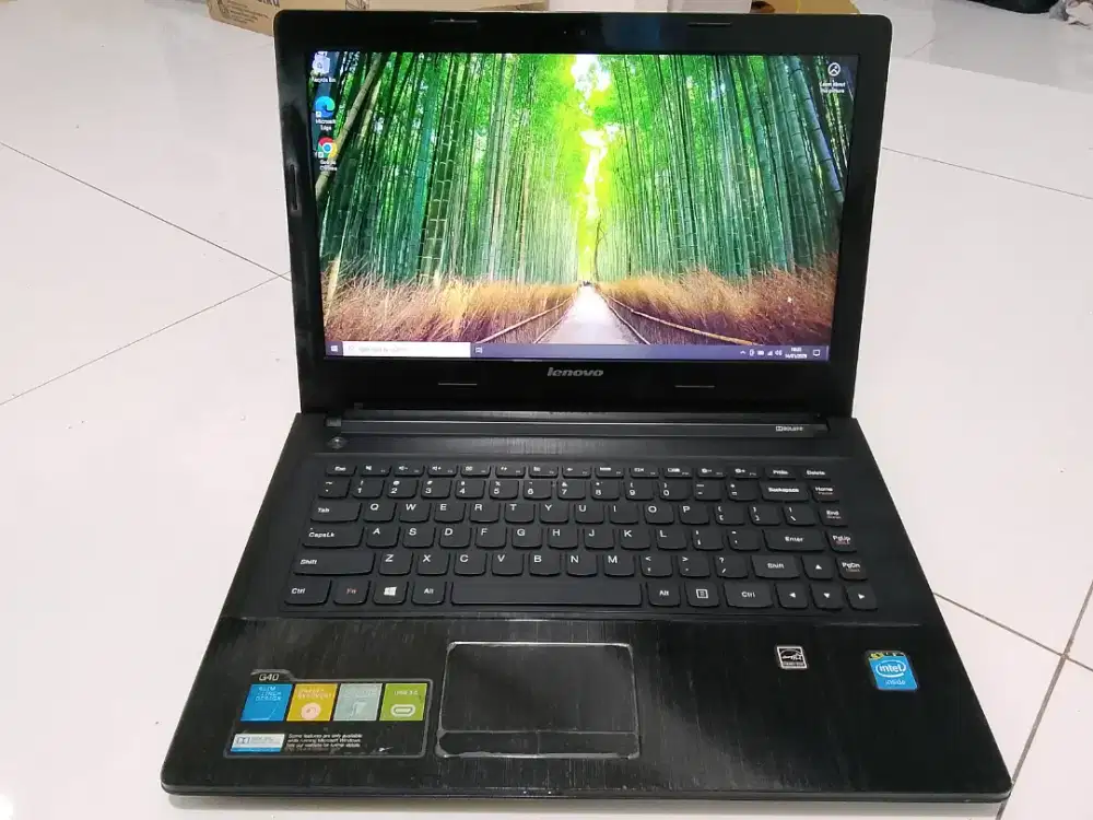 Laptop anti lelet Lenovo G40 N2840 Ram 8Gb SSD 128Gb Plus Hdd 500Gb