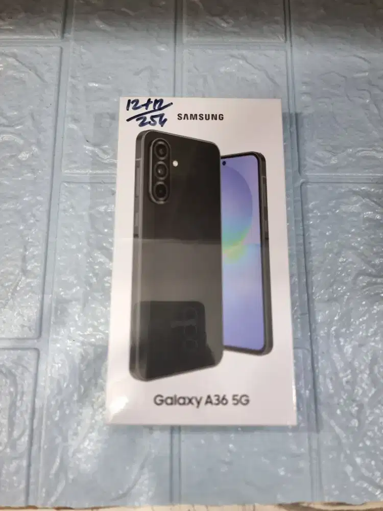 SAMSUNG A36 5G 12+12/256 BARU SEGEL GARANSI RESMI