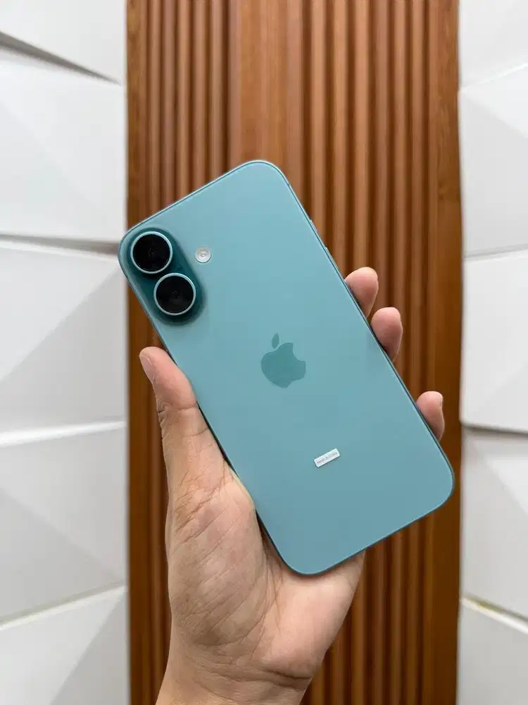 Second 16 128 gb space teal garansi resmi indonesia