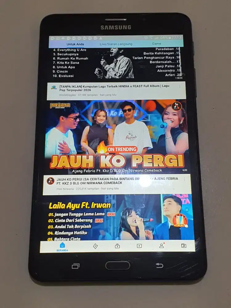 SUPER2 GRESS 100% NO MINUS SAMSUNG TAB A KAMERA BENING JERNIH