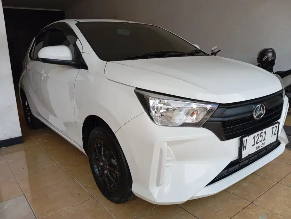 Daihatsu Ayla 1.0 X 2024 AT Matic Putih All New r ads sport 1.2