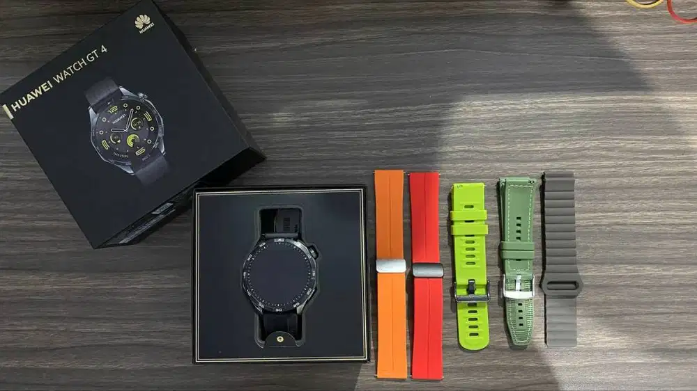 Huawei Watch GT4 46mm Fulset + Bonus 5 strap