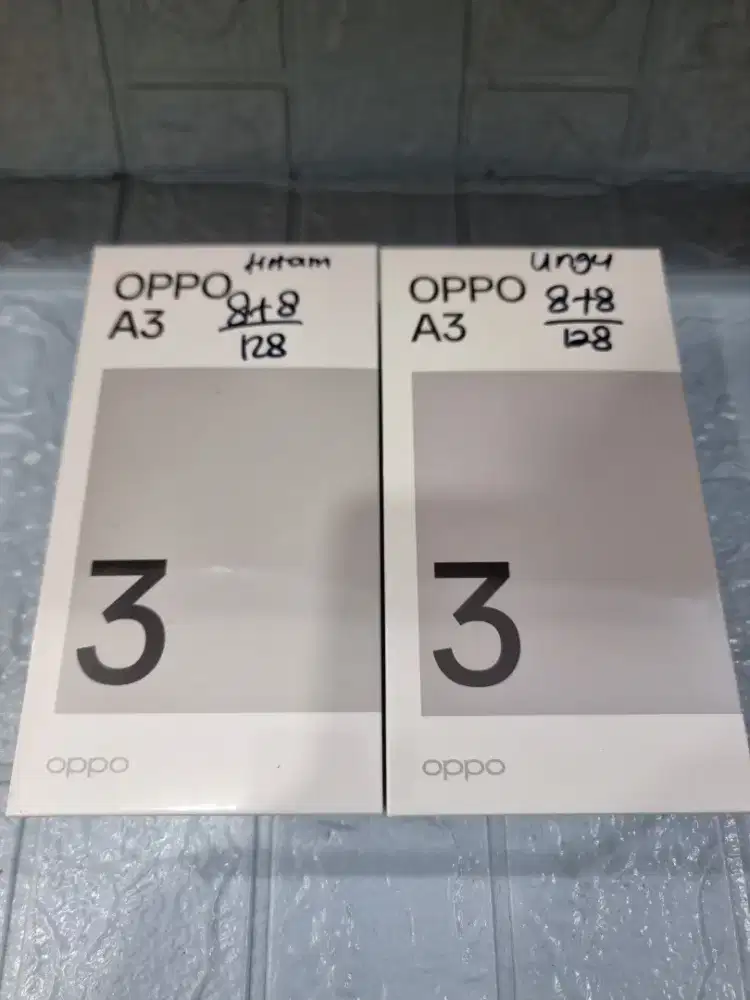 OPPO A3 8+8/128 BARU SEGEL GARANSI RESMI OPPI