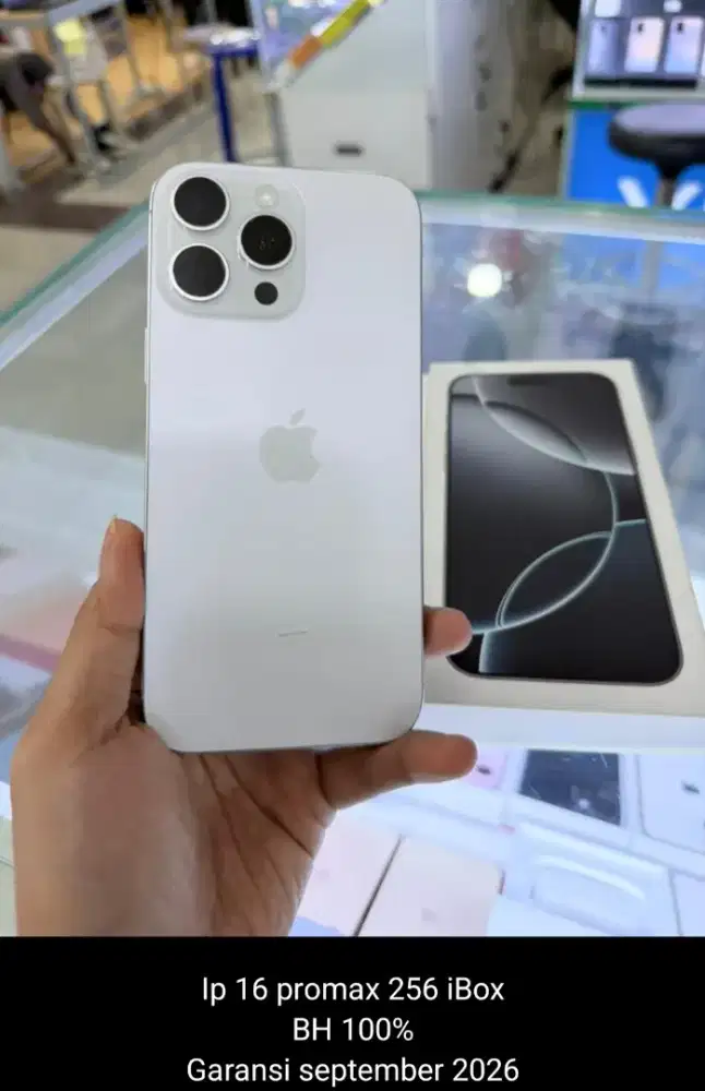 Iphone 16 promax 256gb garansi ibox