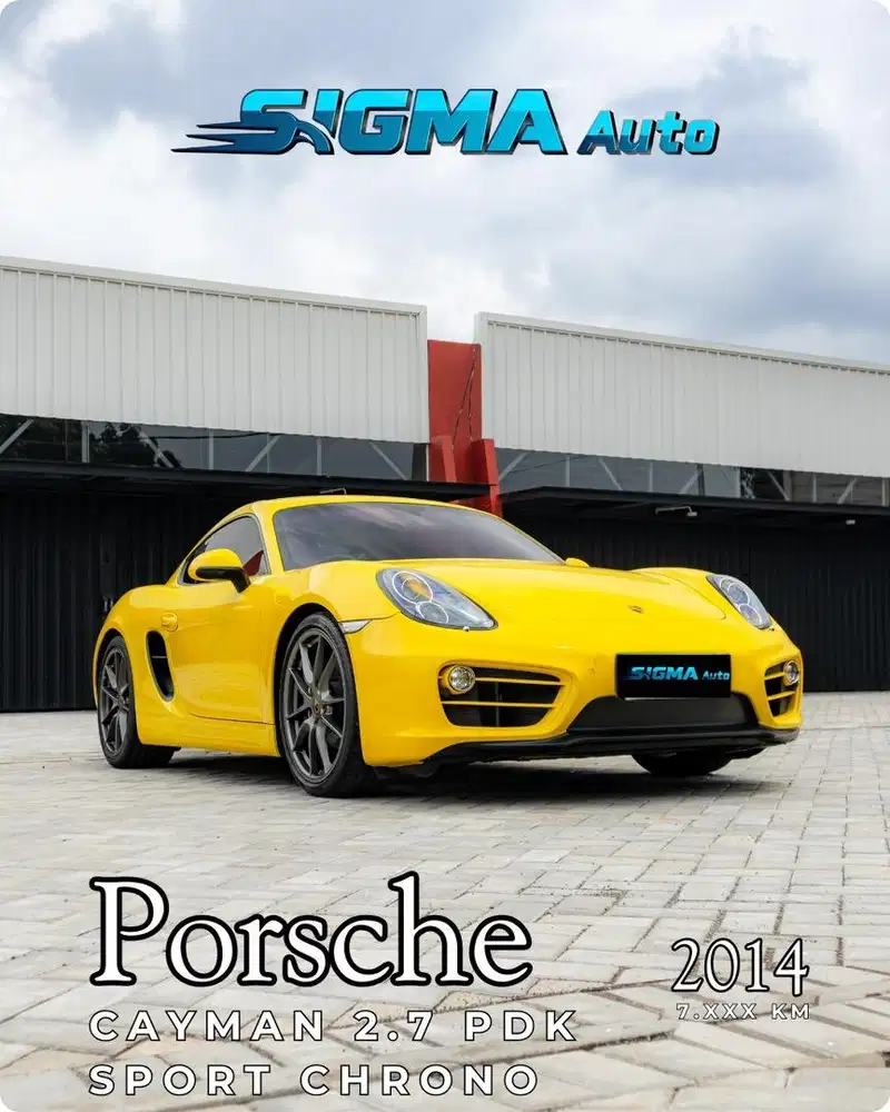 Porsche Cayman 2014