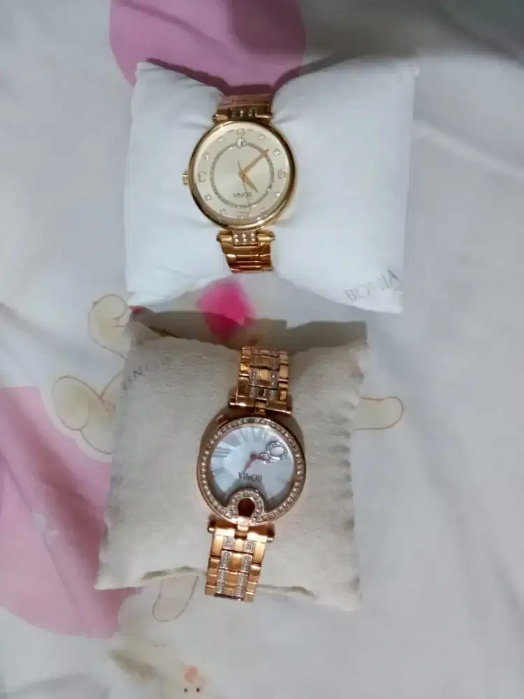 Jam tangan bonia rose gold original