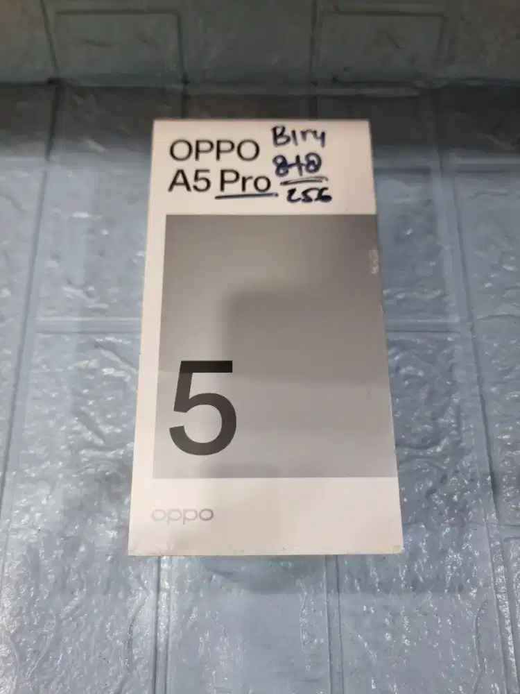 OPPO A5 PRO 8/256 BARU SEGEL GARANSI RESMI