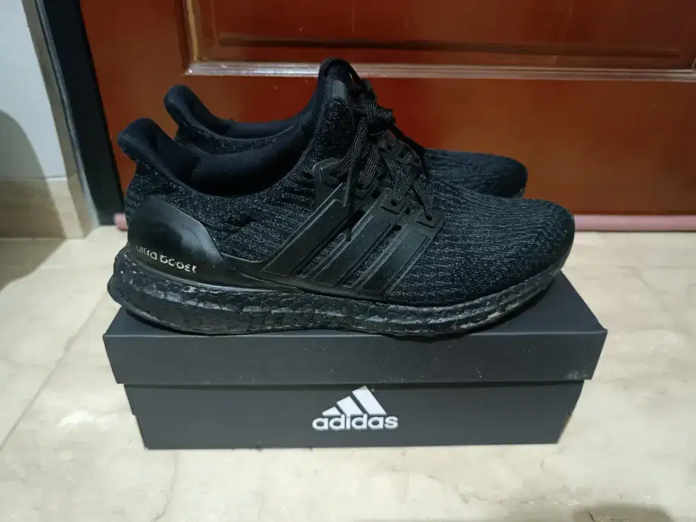 Adidas Ultraboost 3.0 Triple Black Original size 43