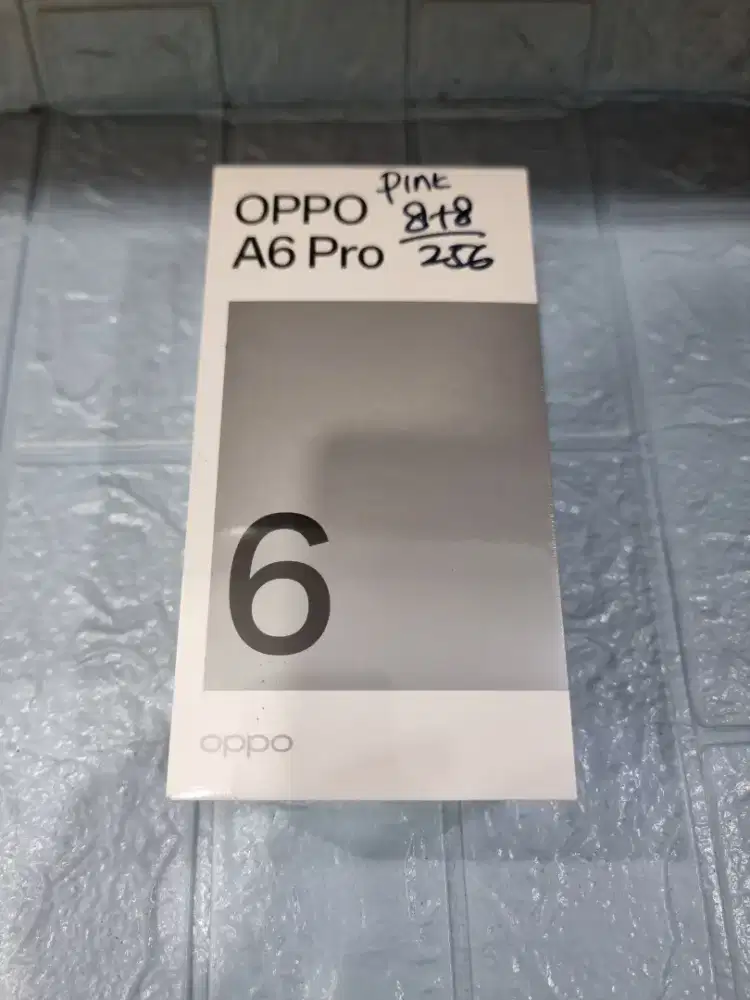 OPPO A6 PRO 8+8/256 BARU GARANSI RESMI
