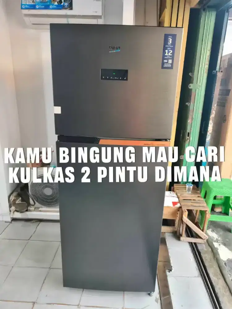 KULKAS BEKO 2 PINTU BISA KREDIT TANPA DP