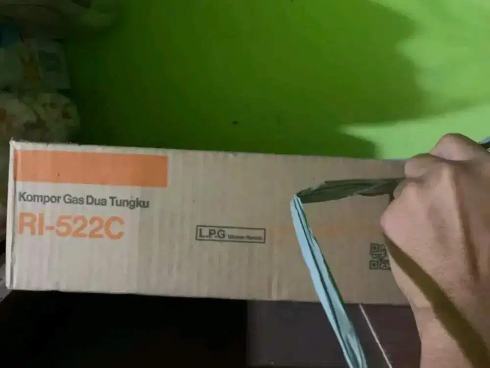 Kompor rinai 2 Tungku seri Ri-522c