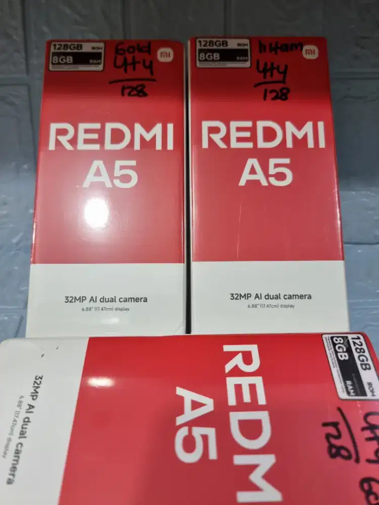 REDMI A5 4+4/128 BARU GARANSI RESMI