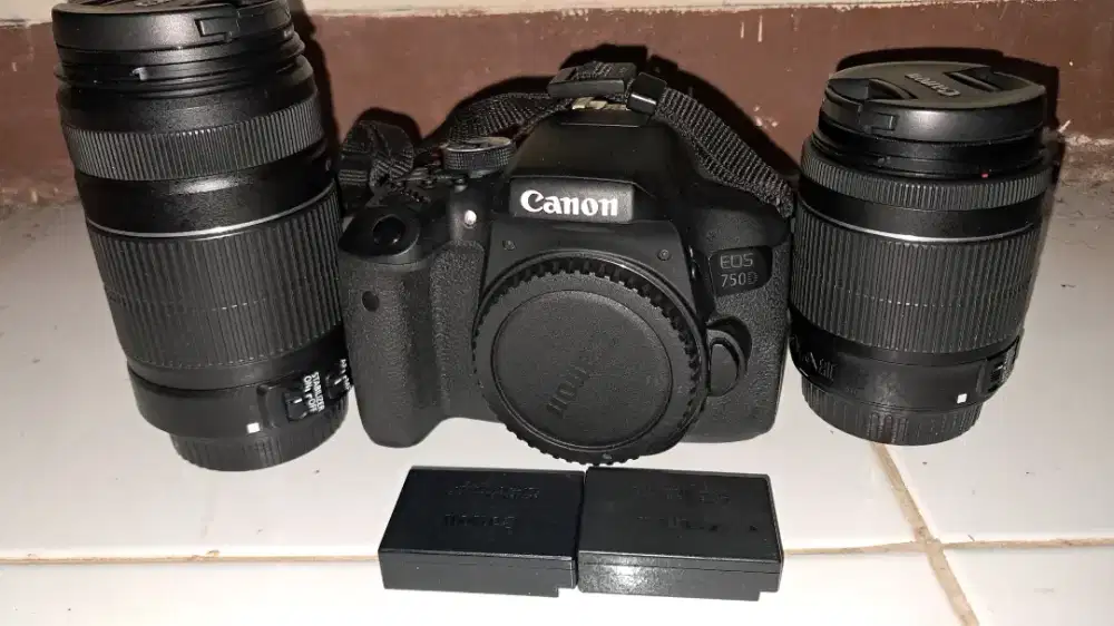 Canon 750D + Lensa Tele